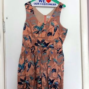 Zoologist Colorful Dress from Anthropologie
